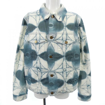 Louis Vuitton Monogram Shibori Printed Denim Jacket Hoa90wx67 Denim Jacket