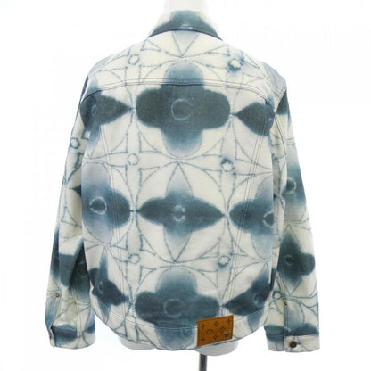 Louis Vuitton Monogram Shibori Printed Denim Jacket Hoa90wx67 Denim Jacket