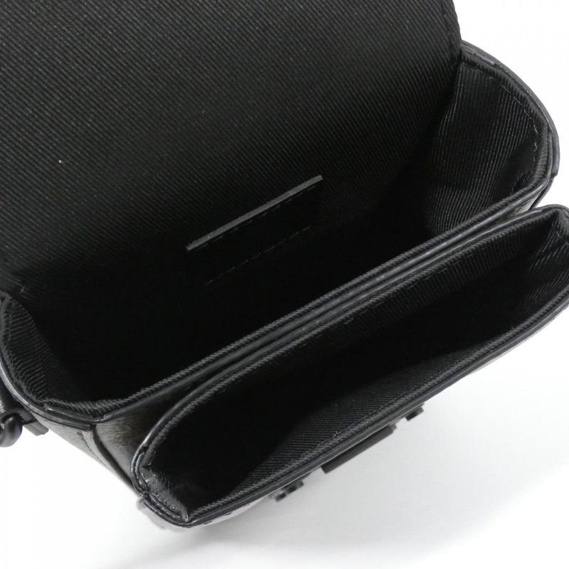 Louis Vuitton Monogram Macassar S Rock Vertical Wearable Wallet M81522 Shoulder