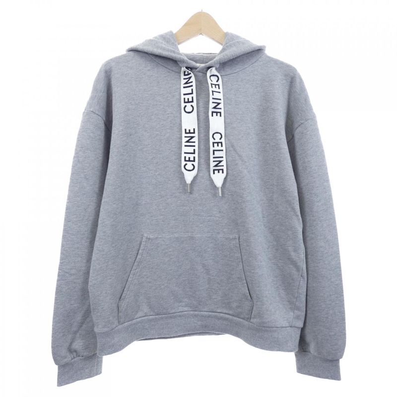 Celine Hooded Loose Sweatshirt 2y468670q Parka
