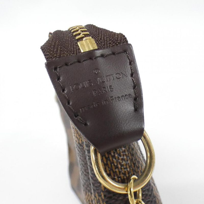 Louis Vuitton Damier (t&b) Mini Pochette Accessory N58011 Accessory Pouch