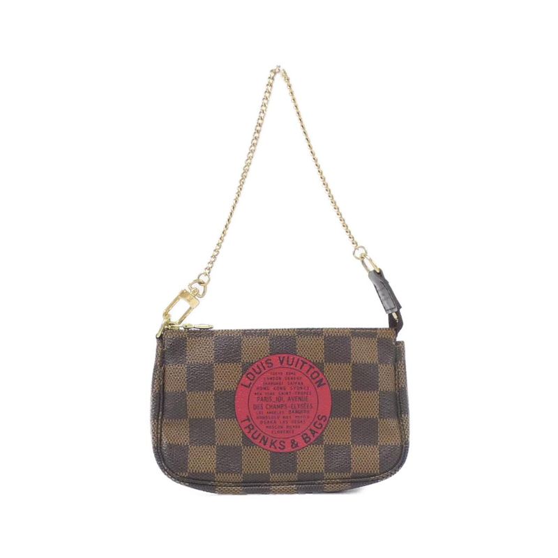 Louis Vuitton Damier (t&b) Mini Pochette Accessory N58011 Accessory Pouch