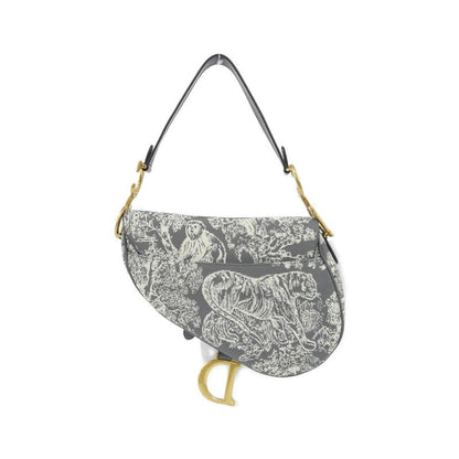 Christian Dior Toile DE JOUY Reverse Saddle Shoulder Bag