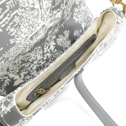 Christian Dior Toile DE JOUY Reverse Saddle Shoulder Bag