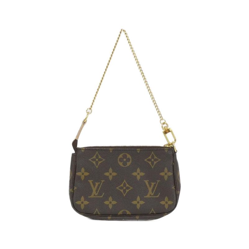 Louis Vuitton Monogram (trunks & Locks) Mini Pochette Accessory M60417 Accessory