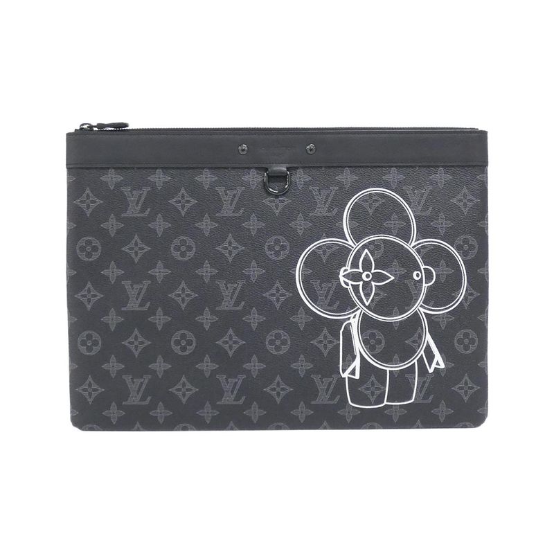 Louis Vuitton Monogram Eclipse Pochette Apollo M62904 Bag