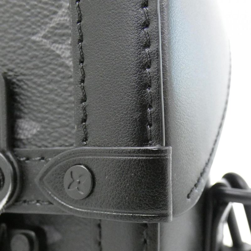 Louis Vuitton Monogram Eclipse Vertical Trunk Wearable Wallet M82077 Shoulder