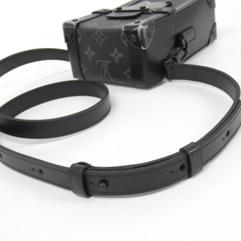 Louis Vuitton Monogram Eclipse Vertical Trunk Wearable Wallet M82077 Shoulder