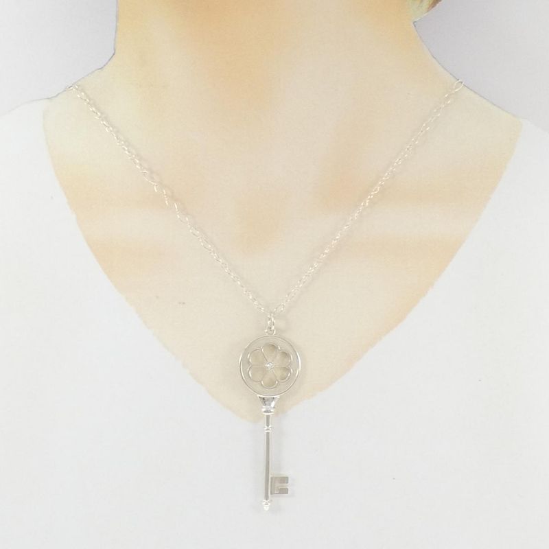 Tiffany & Co Blossom Key Necklace
