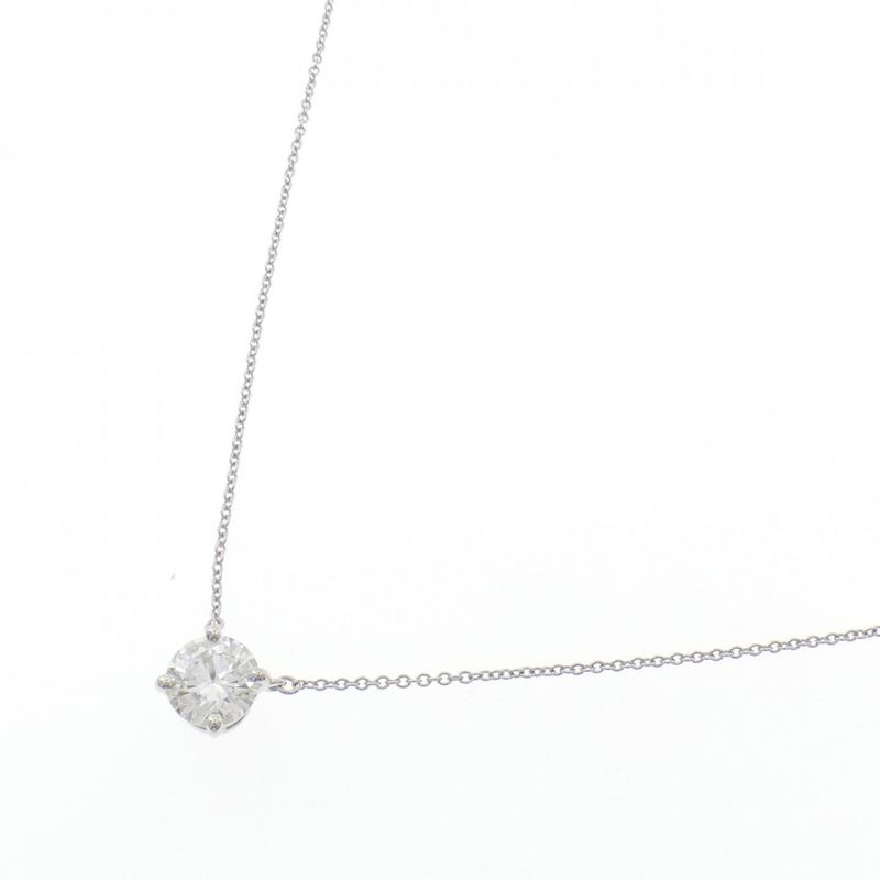 Tiffany & Co Solitaire Necklace 1.13ct F VVS1 3EXT