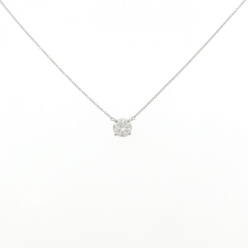 Tiffany & Co Solitaire Necklace 1.13ct F VVS1 3EXT
