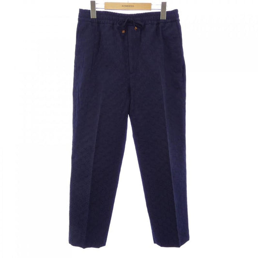 Gucci GG Cotton Canvas Pants GG Pattern 698725 Z8a1m Pants