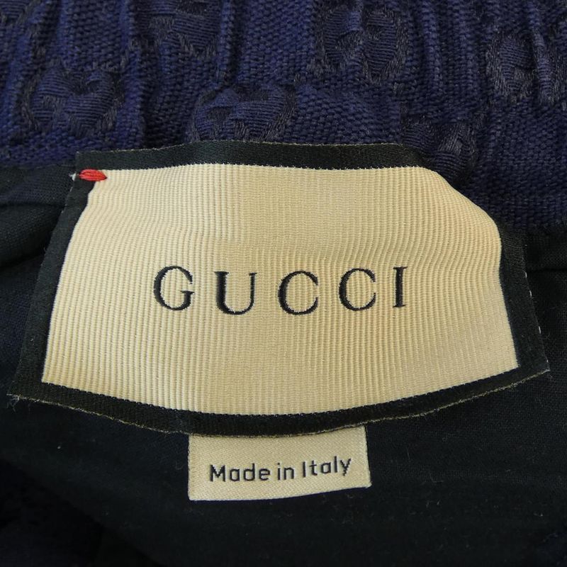 Gucci GG Cotton Canvas Pants GG Pattern 698725 Z8a1m Pants