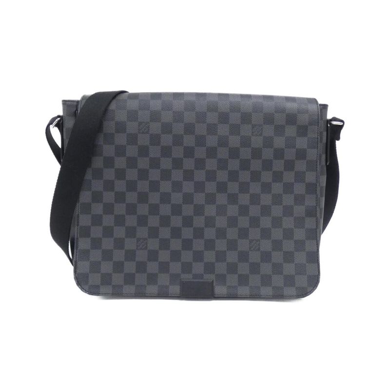 Louis Vuitton Damier Graphite District GM N41271 Shoulder Bag