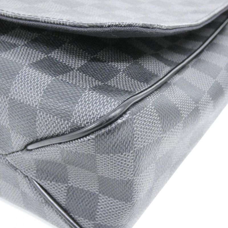 Louis Vuitton Damier Graphite District GM N41271 Shoulder Bag