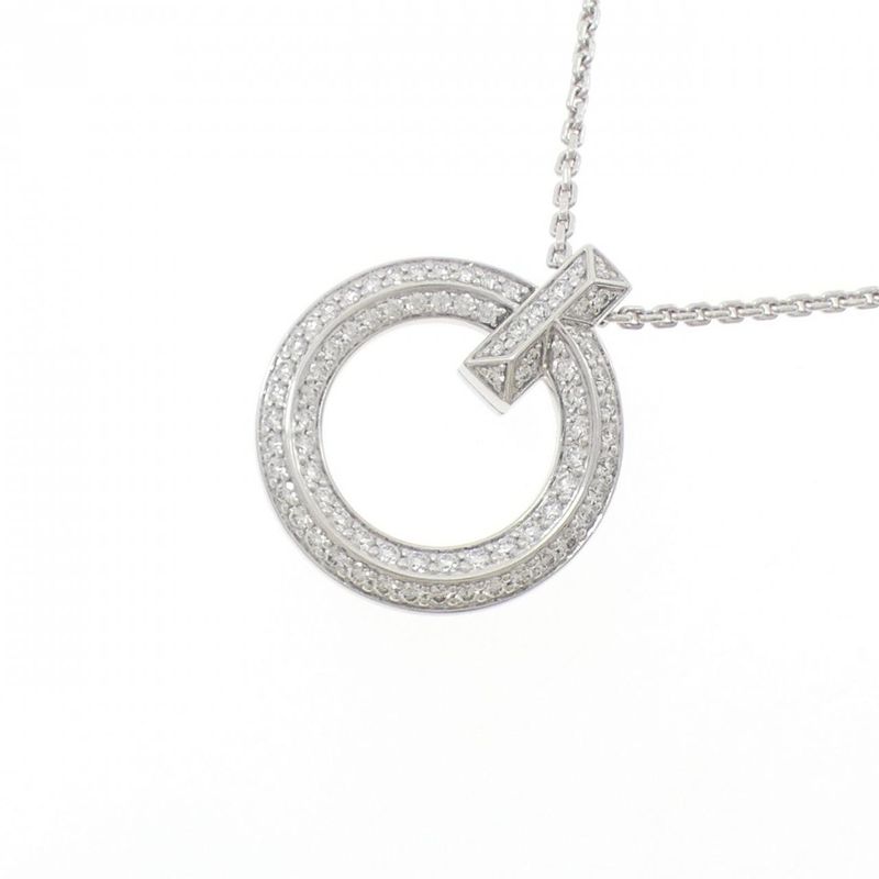 Tiffany & Co T One Circle Necklace 0.72ct