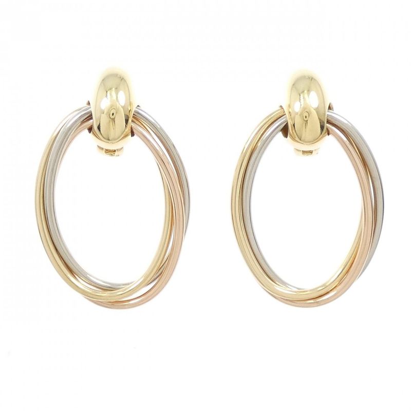 Cartier 750 Three Color Earring