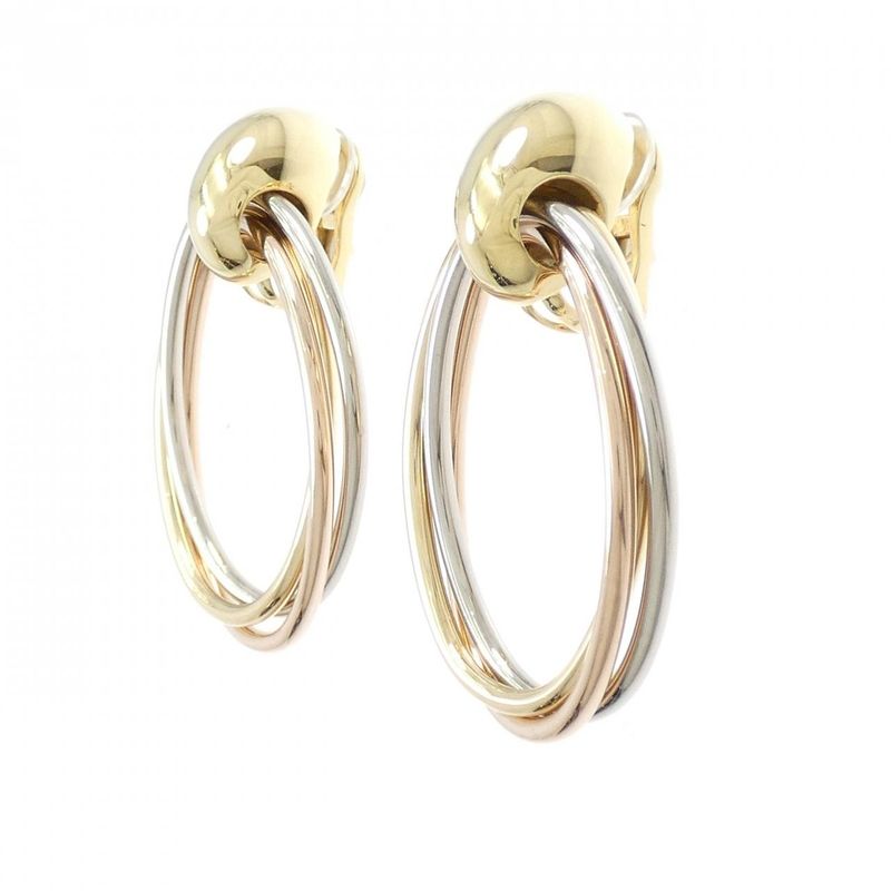 Cartier 750 Three Color Earring