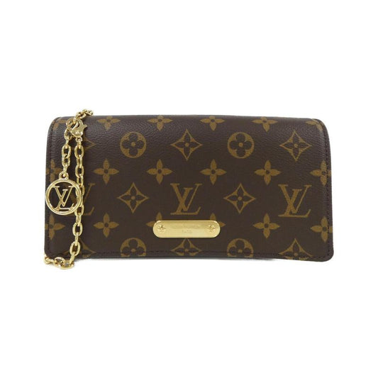 Louis Vuitton Monogram Wallet On Chain Lily M82509 Shoulder Bag