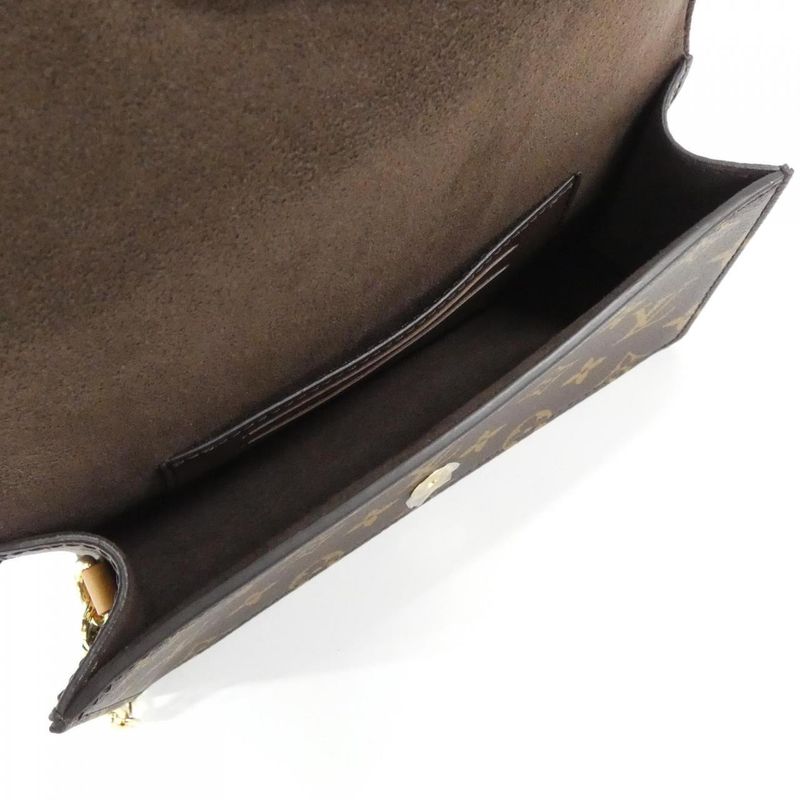 Louis Vuitton Monogram Wallet On Chain Lily M82509 Shoulder Bag