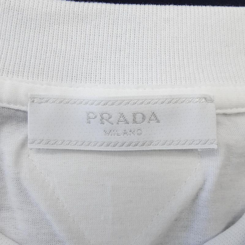 Prada Triangle Logo Ujn912 SOOO 11CD T-shirt