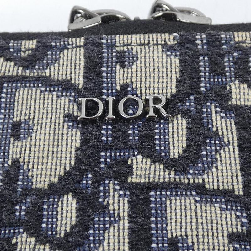 Dior Zip Pouch With Strap Oblique Jacquard 2obbc119yse BAG