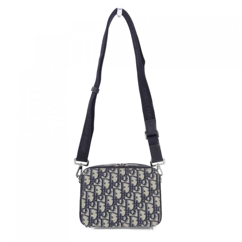 Dior Zip Pouch With Strap Oblique Jacquard 2obbc119yse BAG