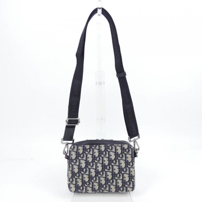 Dior Zip Pouch With Strap Oblique Jacquard 2obbc119yse BAG