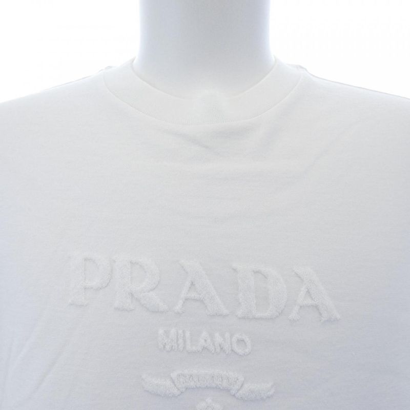 Prada Technical Cotton T-shirt Ujn897 SOOO 14LB T-shirt