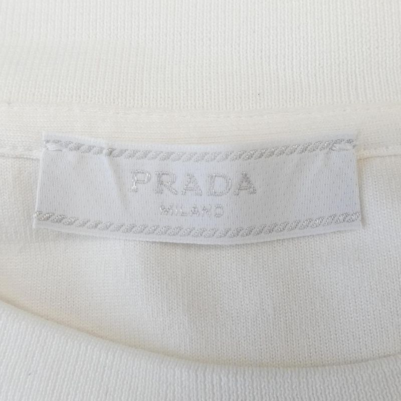 Prada Technical Cotton T-shirt Ujn897 SOOO 14LB T-shirt