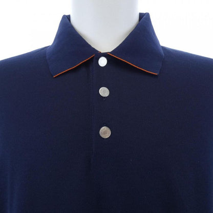 Hermes Crude Cell Men's H800271e Double Jeux Polo Shirt