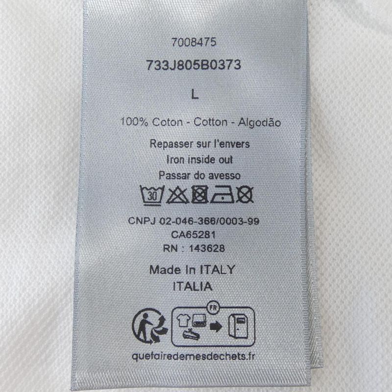 Dior Essentials BEE Cotton Pique 733j805b0373 Polo Shirt