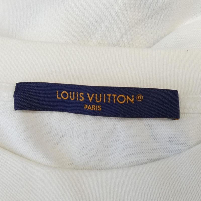 Louis Vuitton Printed Short Sleeve Cotton T-shirt Hry16wnpg T-shirt