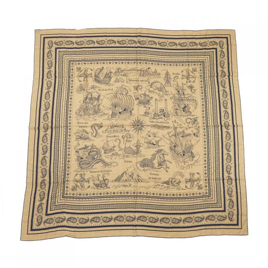 Hermes Tatouages Marins Bandana H243374s Carre Geant140 Shawl