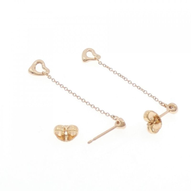 Tiffany & Co Visor Yard Open Heart Earrings