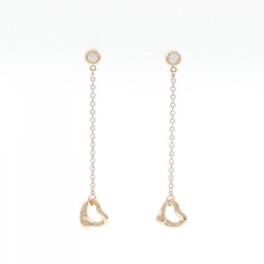 Tiffany & Co Visor Yard Open Heart Earrings