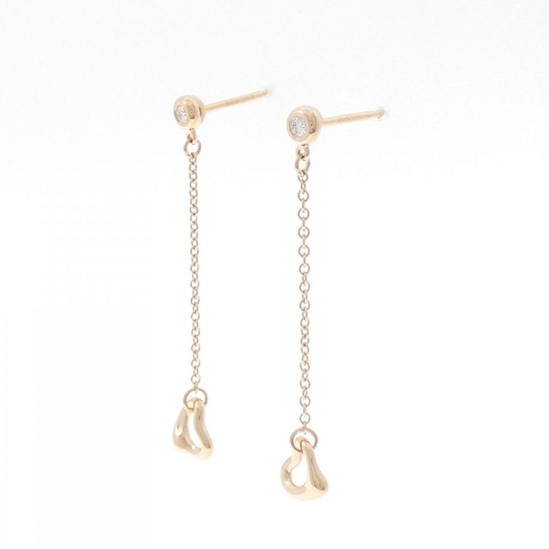 Tiffany & Co Visor Yard Open Heart Earrings