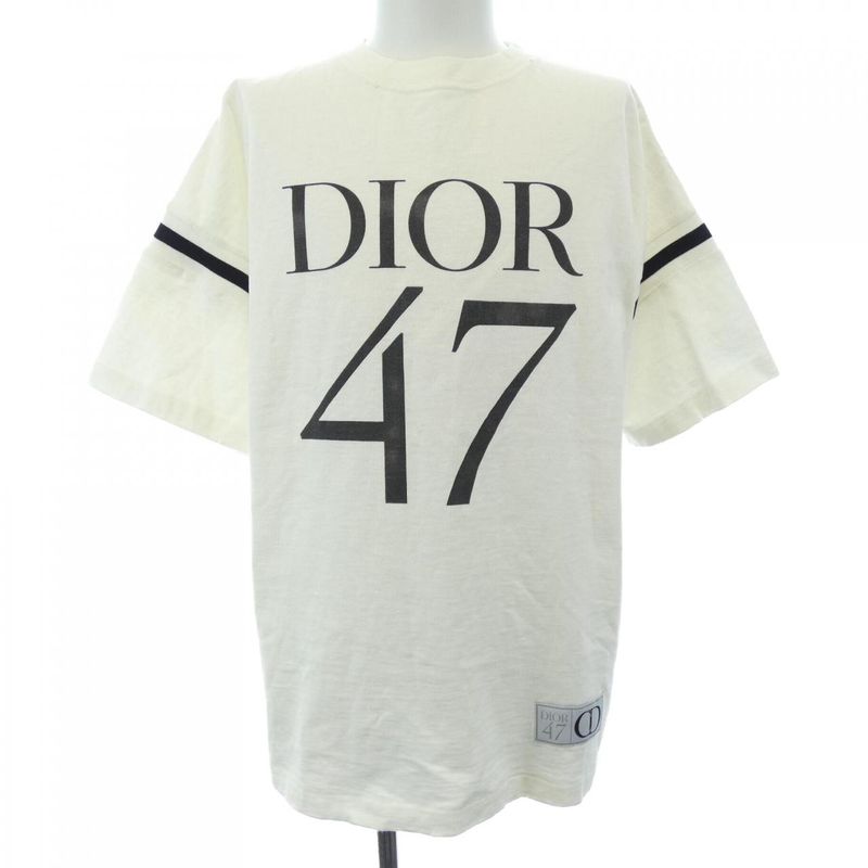 Dior 47 Slab Cotton Jersey 413j640a0849 T-shirt