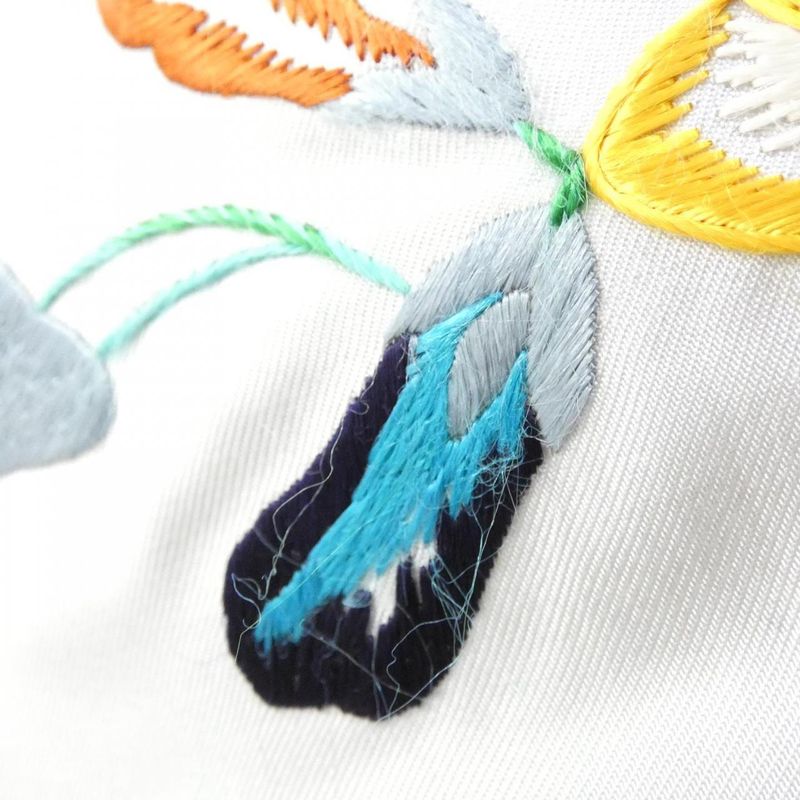 Hermes Brides DE GALA Fleuries Carre Precieux 501266s Scarf