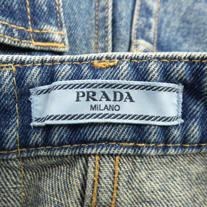 Prada Triangle Logo Gfp519 SOOO 12OY Jeans