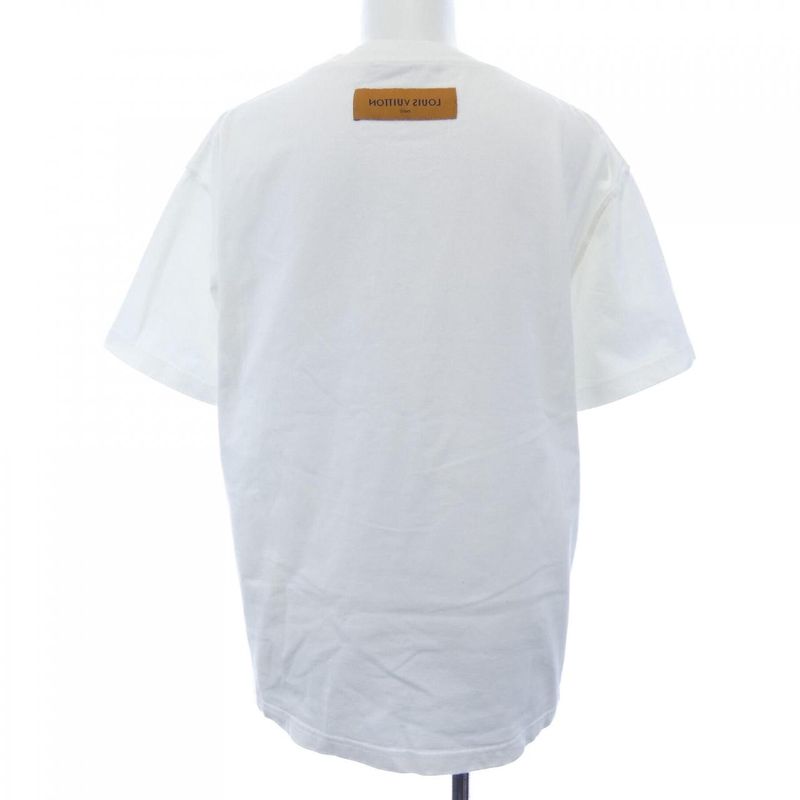 Louis Vuitton Embossed LV Cotton T-shirt Hny55wdt3 T-shirt