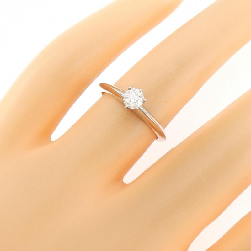 Tiffany & Co Classic Solitaire Ring 0.24ct