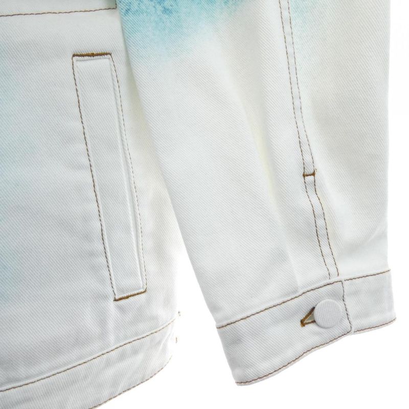 Louis Vuitton LV Spray Denim Jacket Hoa10wu14 Denim Jacket
