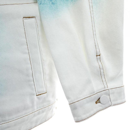 Louis Vuitton LV Spray Denim Jacket Hoa10wu14 Denim Jacket