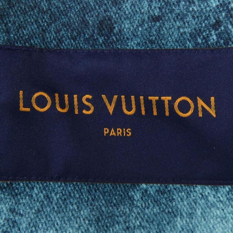 Louis Vuitton LV Spray Denim Jacket Hoa10wu14 Denim Jacket