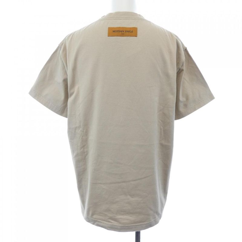 Louis Vuitton Embossed LV Cotton T-shirt Hny55wdt3 T-shirt