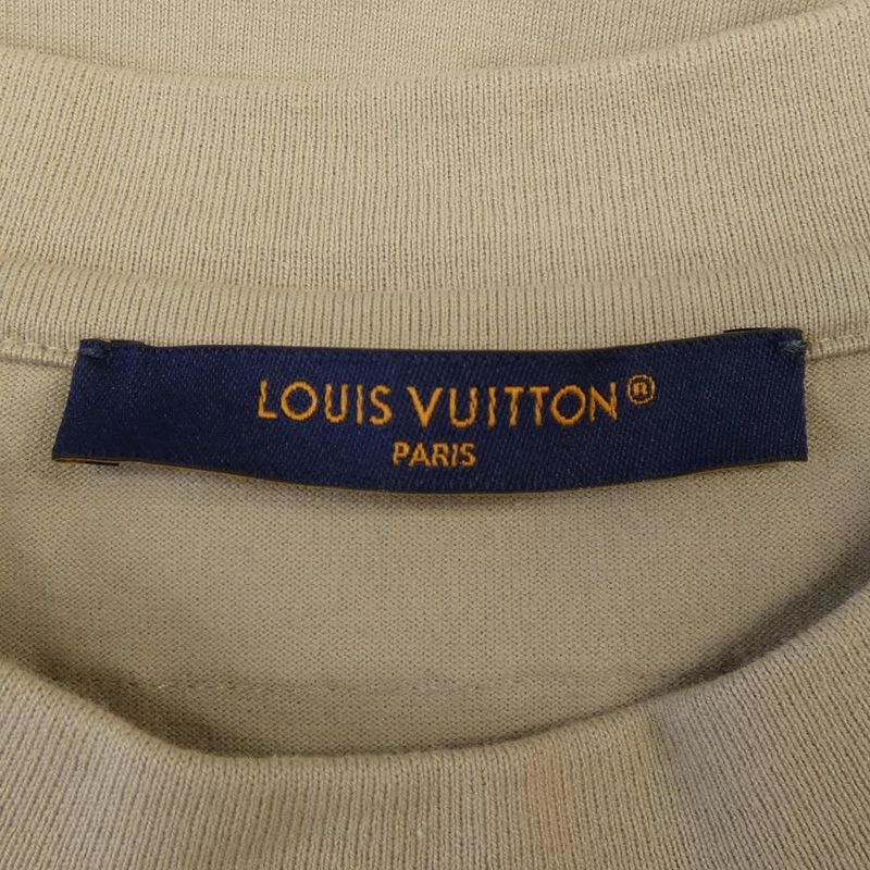 Louis Vuitton Embossed LV Cotton T-shirt Hny55wdt3 T-shirt