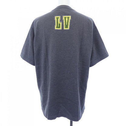 Louis Vuitton Embellished Short Sleeve Cotton Crew Neck Hsn15waur Knit