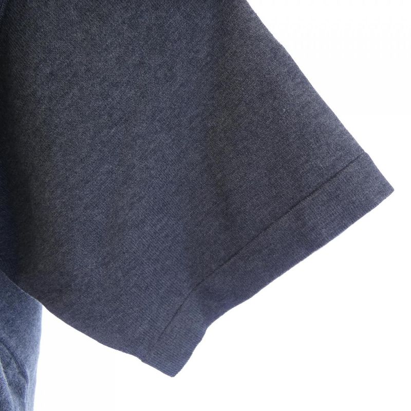 Louis Vuitton Embellished Short Sleeve Cotton Crew Neck Hsn15waur Knit