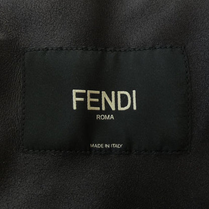 Fendi Fpg345 A7EJ Leather Jacket